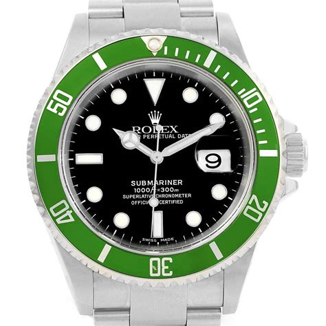 Rolex green bezel 50th anniversary